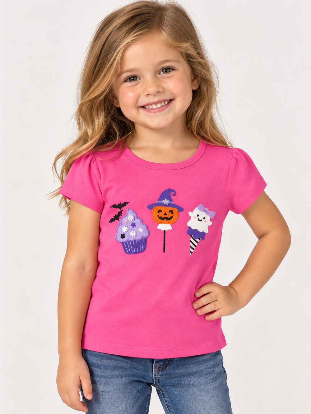 NWT Girls Size 4T Gymboree Halloween Treats Shirt